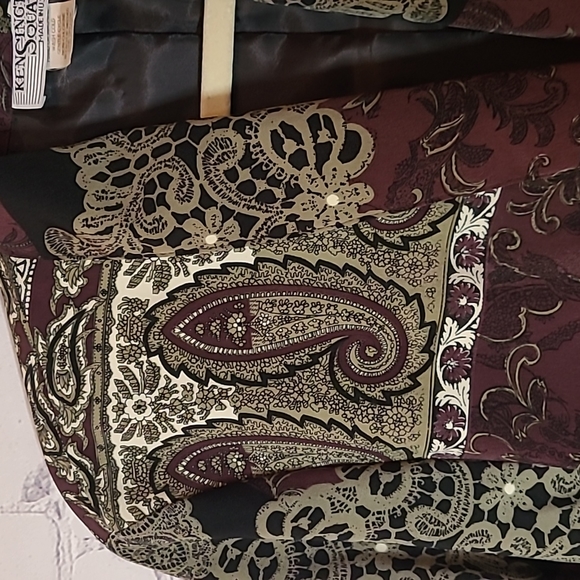 Vintage Boyfriend Boxy Blazer Jacket Single Button Made in USA Size Small - Picture 4 of 5